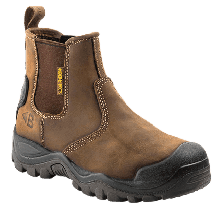 BuckBootz Instapper BSH006 Hoog S3 + KN - afbeelding 1