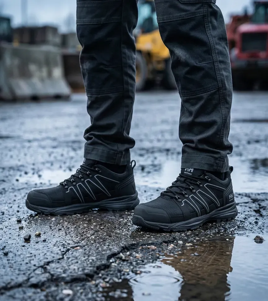 Obraz atmosferyczny Helly Hansen Manchester Low na mokrym placu budowy