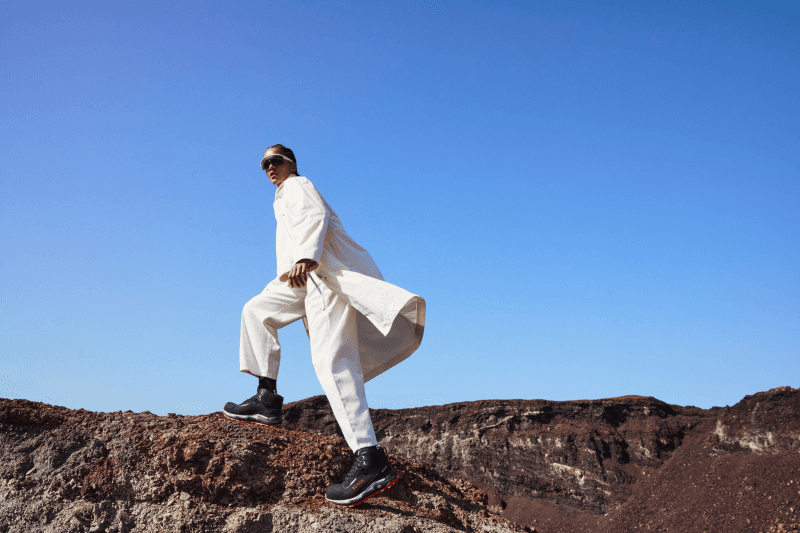 No Risk Athletic Mid MOZ Black 1019.25 S7L - image 4