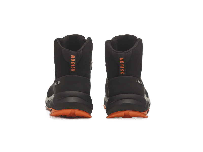 No Risk Athletic Mid STX Orange 1019.15 S7L - image 5