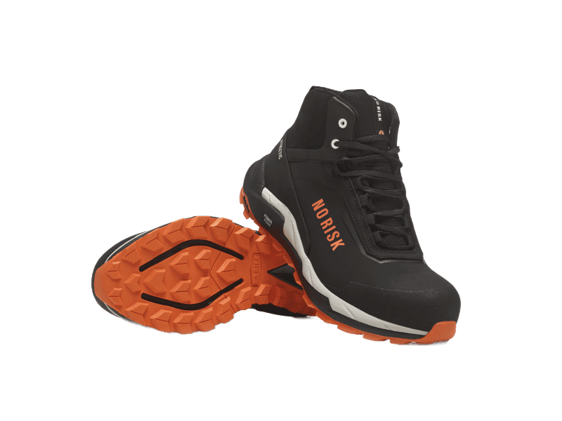 No Risk Athletic Mid STX Orange 1019.15 S7L - image 4
