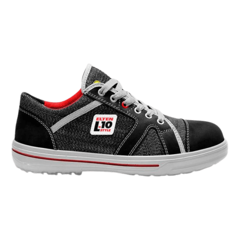 Left side view of ELTEN safety shoe low SENSATION Up Low ESD S3S
