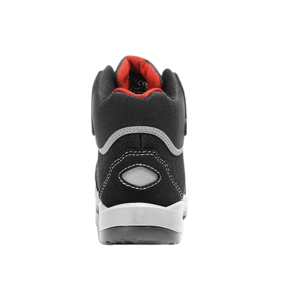 Maja mid S3S Damen Arbeitsschuh Hackansicht