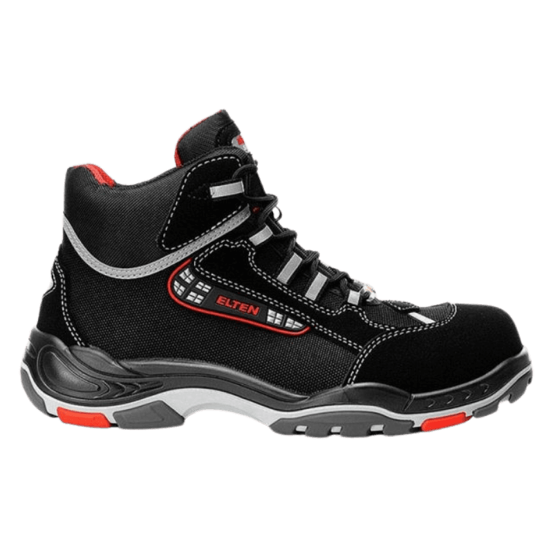 Right view of ELTEN safety shoe mid-high SANDER ESD S3S