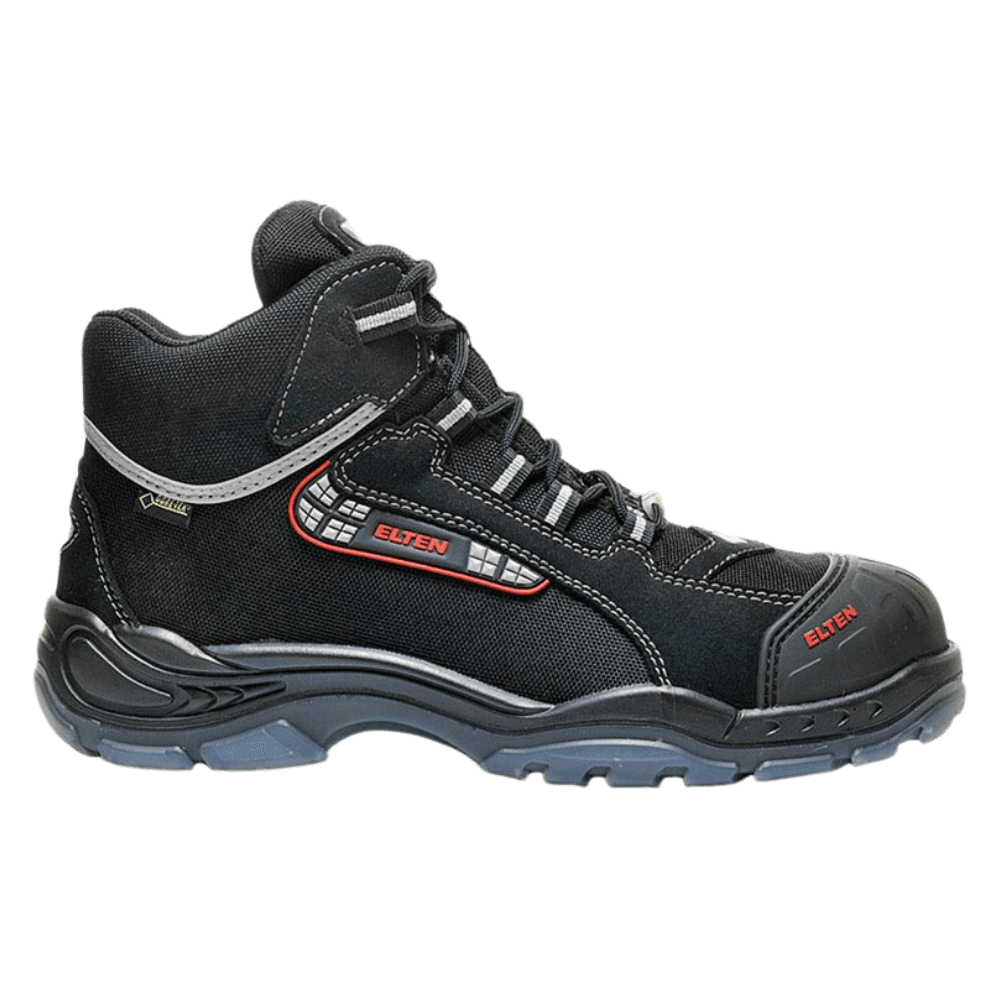 Right view of ELTEN safety shoe mid-high SANDER Pro GTX ESD S3S