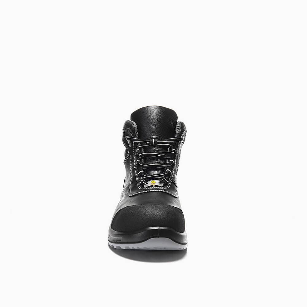 Front view of ELTEN safety shoe mid-high REACTION XXT Mid ESD S3S