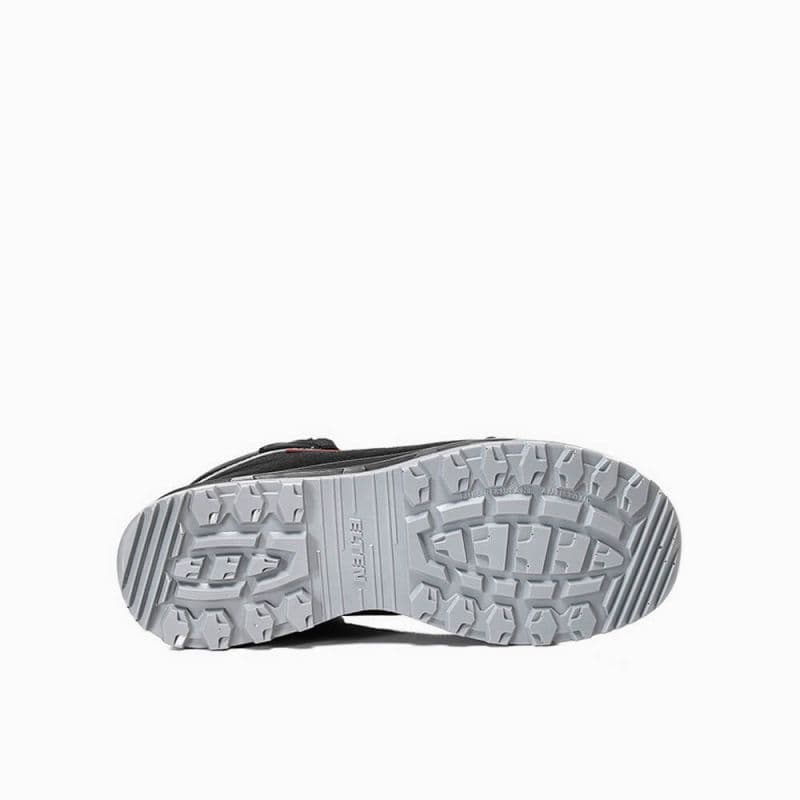 Sole view of ELTEN safety shoe mid-high SANDER XXT Pro BOA® ESD S3S