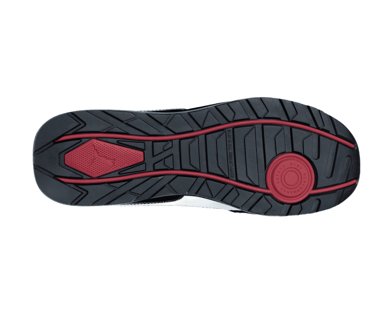 Puma Airtwist Schwarz/Rot Niedrig 644630 S3 - Bild 4