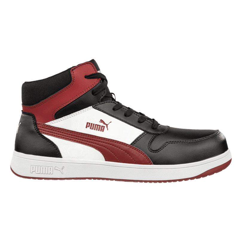 Puma Frontcourt Black/White/Red 630050 S3L - obrazek 1
