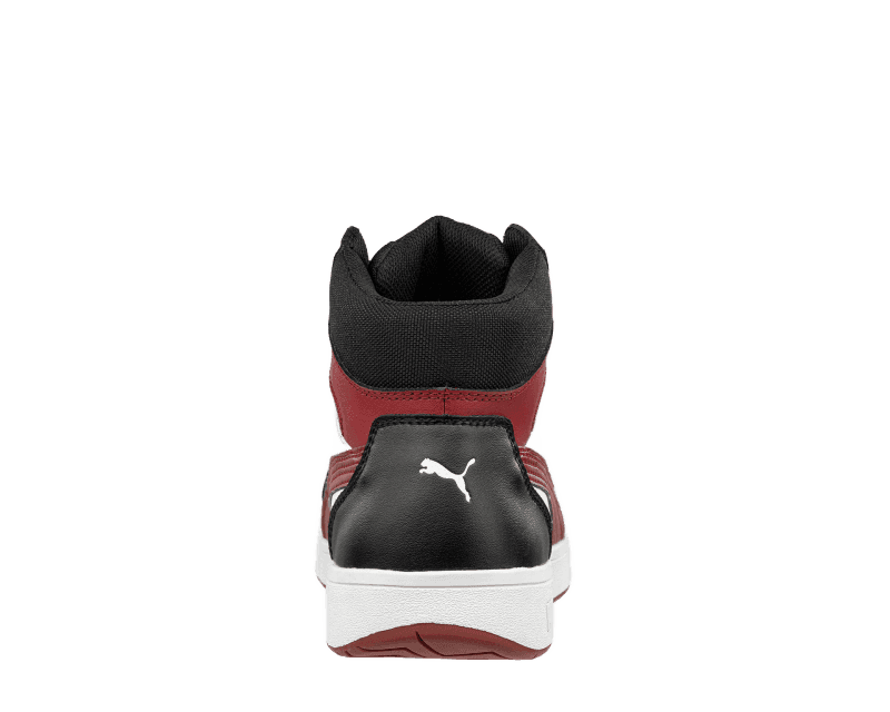 Puma Frontcourt Black/White/Red 630050 S3L - obrazek 2