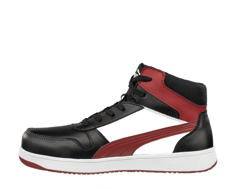 Puma Frontcourt Schwarz/Weiß/Rot 630050 S3L - Bild 3