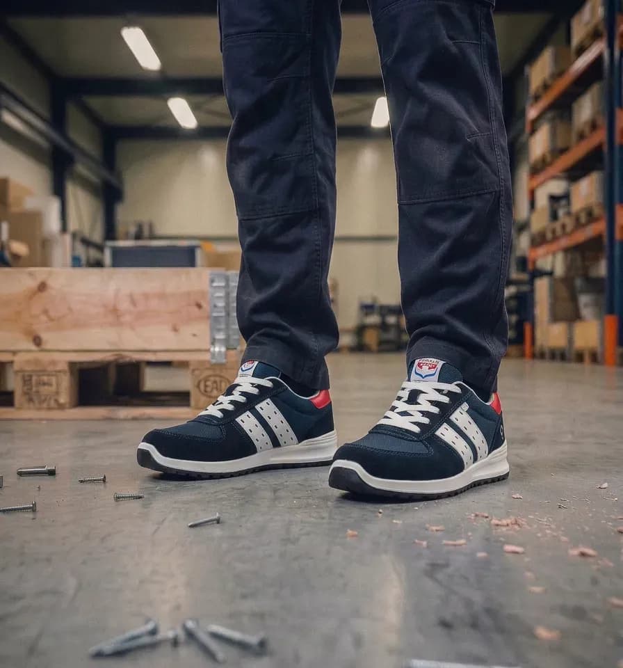 Atmosfera zdjęcia Quick Sprint Navy na mokrym placu budowy