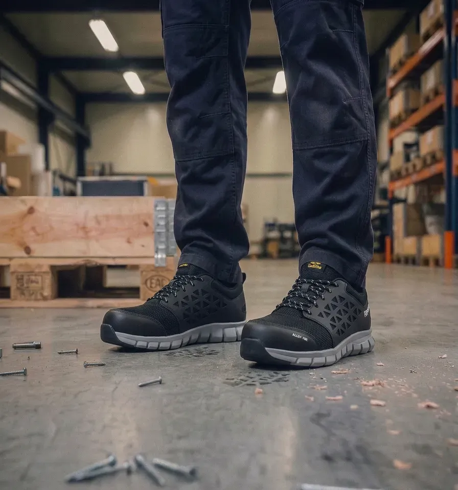 Obraz atmosferyczny Reebok 1031 Excel Light na mokrym placu budowy